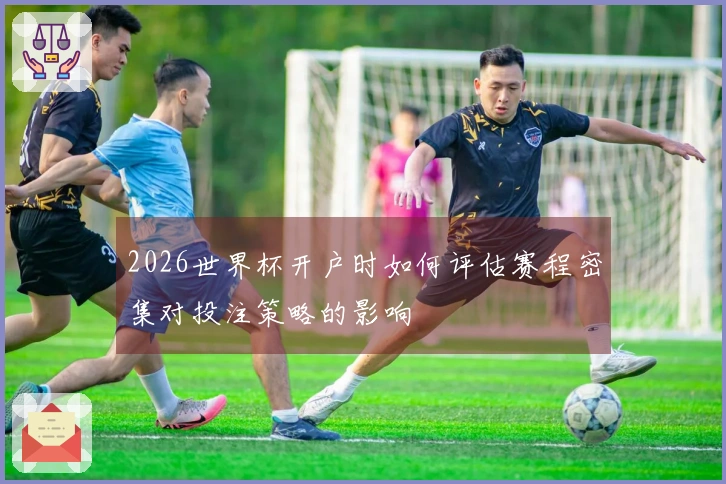 2026世界杯开户时如何评估赛程密集对投注策略的影响