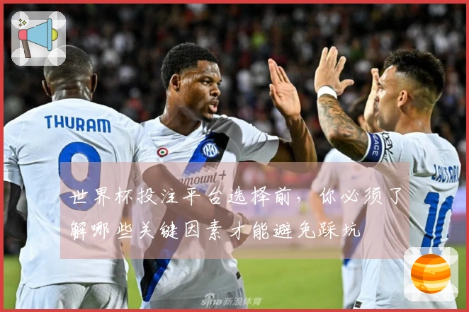 世界杯投注平台选择前，你必须了解哪些关键因素才能避免踩坑